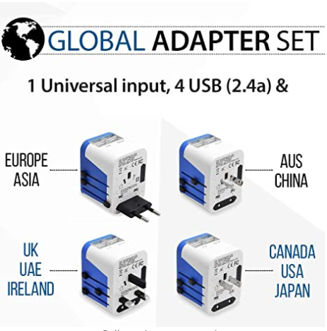Universal Travel Adapter Plug World